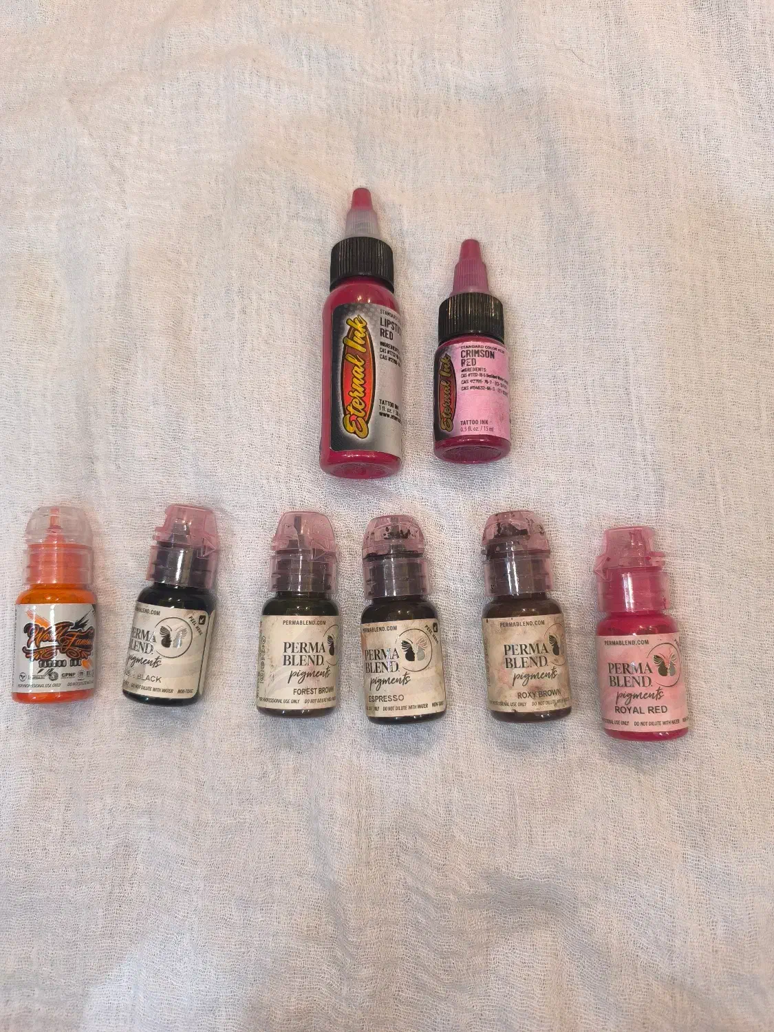 فروش لوازم تتو(میکرو ابرو،شیدوکانتورلب،خط چشم)|آرایشگاه و سالن‌های زیبایی|رشت, دیلمان|دیوار