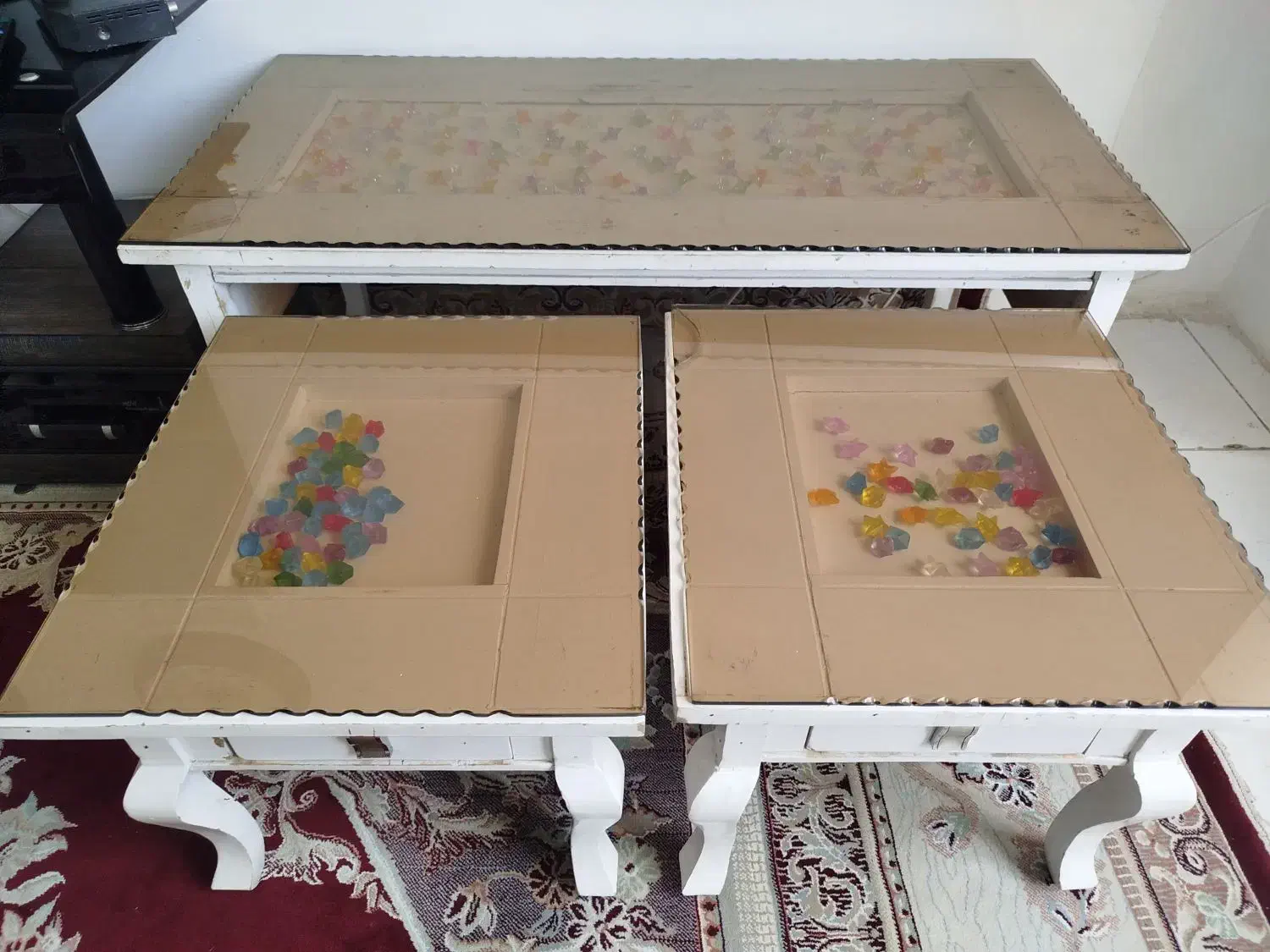 میز جلو مبلی 3 تیکه|مبلمان خانگی و میز عسلی|مشهد, ابوذر|دیوار