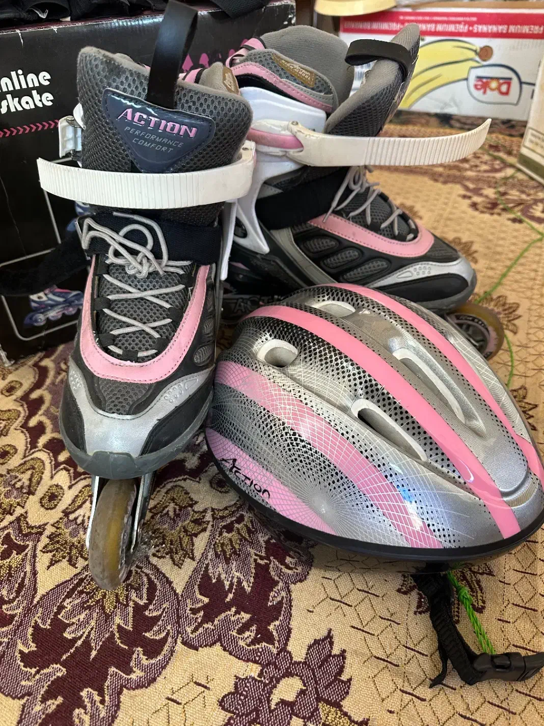 اسکیت ست کامل|دوچرخه، اسکیت، اسکوتر|تبریز, |دیوار