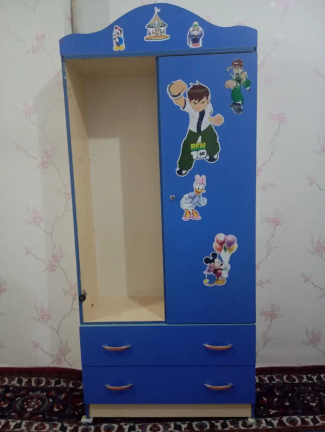 کمد کودک پسرانه|جاکفشی، کمد، دراور|اهر, |دیوار