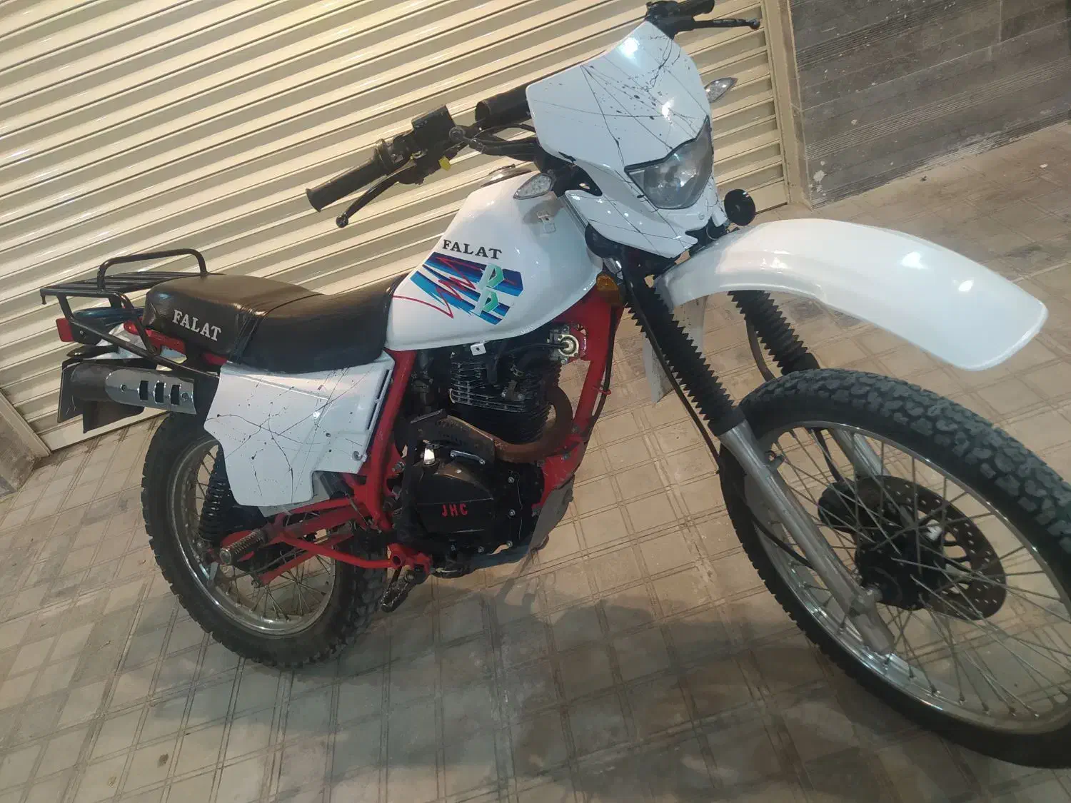 فروش فوری فلات 200 مدل 95 در حد صفر|موتورسیکلت|گرگان, |دیوار