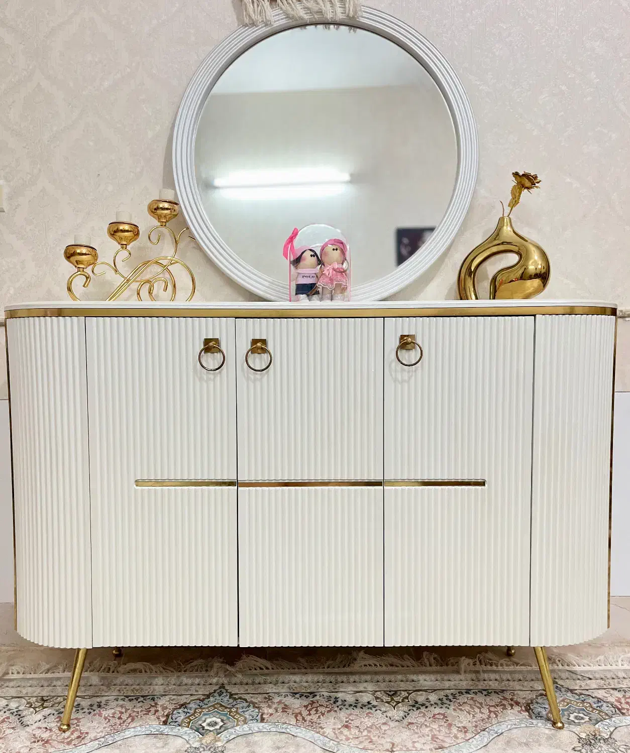 آینه کنسول|بوفه، ویترین، کنسول|قم, سراجه (۱۵ خرداد)|دیوار