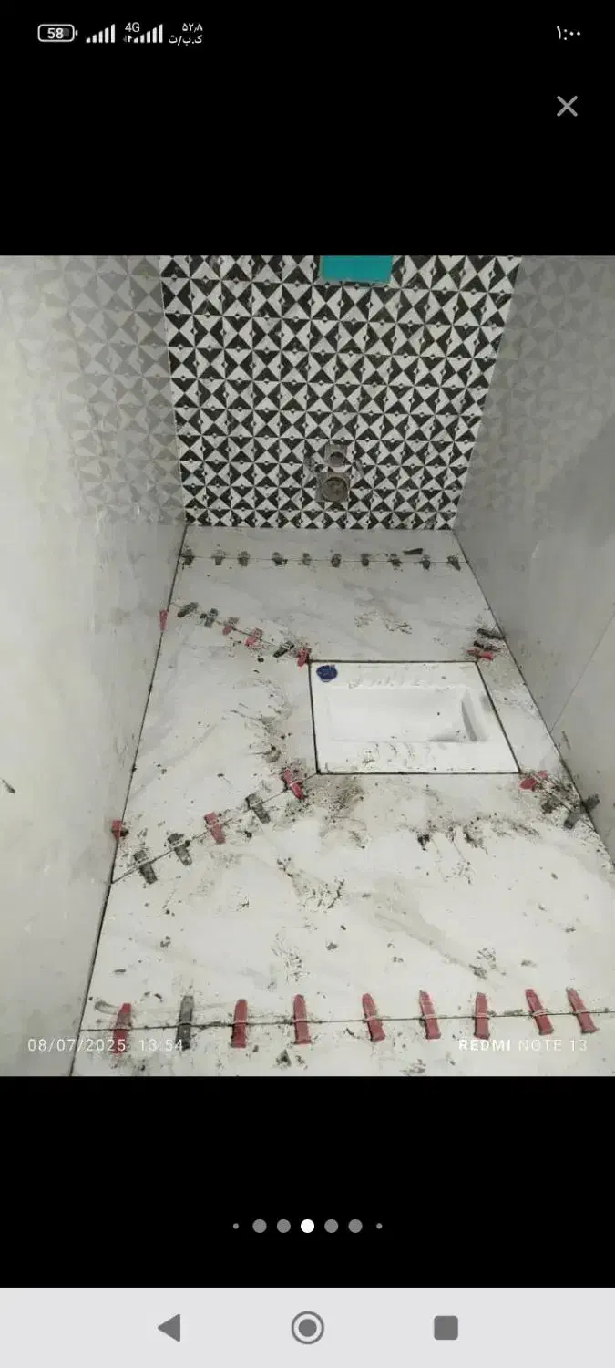 کاشیکاری.گچکاری. تعمیرات.بنایی|خدمات پیشه و مهارت|نورآباد, |دیوار