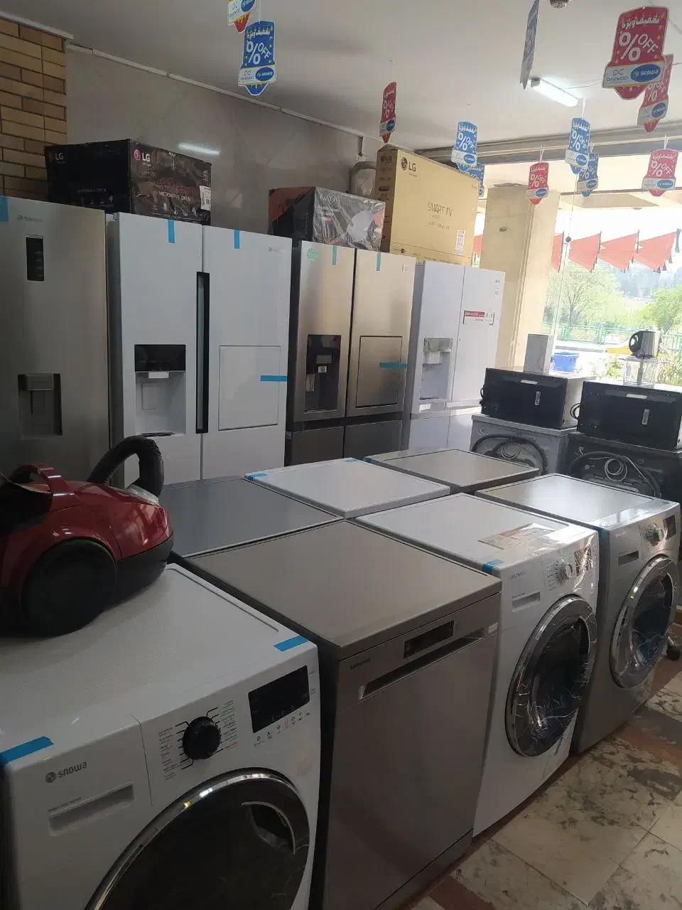 فروشانواعلباسشوییویترینی|ماشین لباسشویی و خشککن لباس|تهران, تهرانپارس جنوبی|دیوار