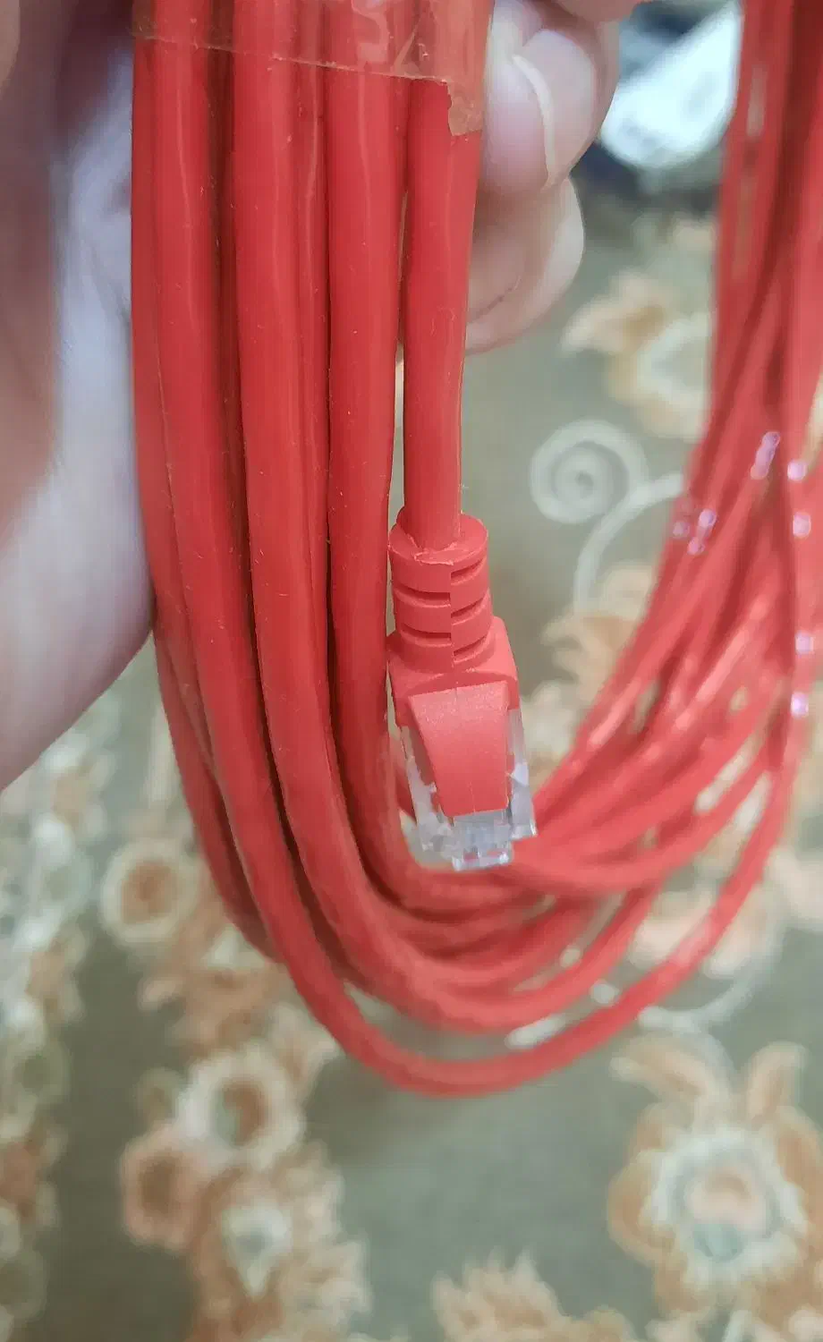 کابل شبکه ۱۰ متر|مودم و تجهیزات شبکه|محمدشهر, شهرک پیام (مهرالبرز)|دیوار