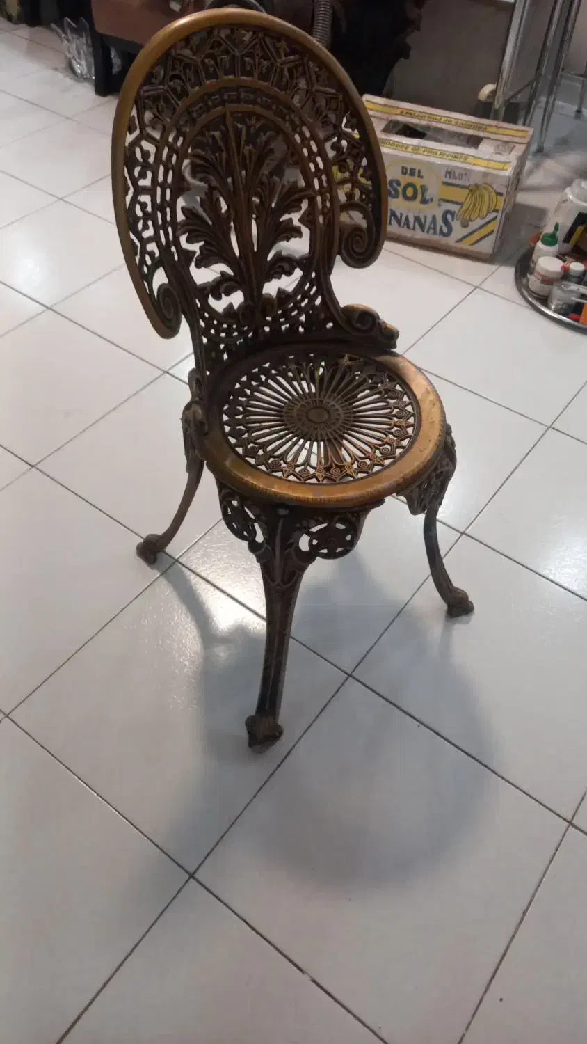 صندلی طرح برنزی|صندلی و نیمکت|ری, ملکآباد|دیوار