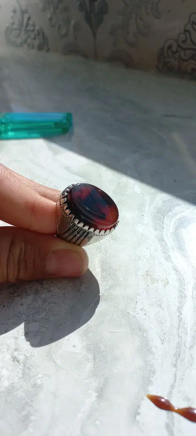 نقره انگشتر شجر|جواهرات|سنندج, |دیوار