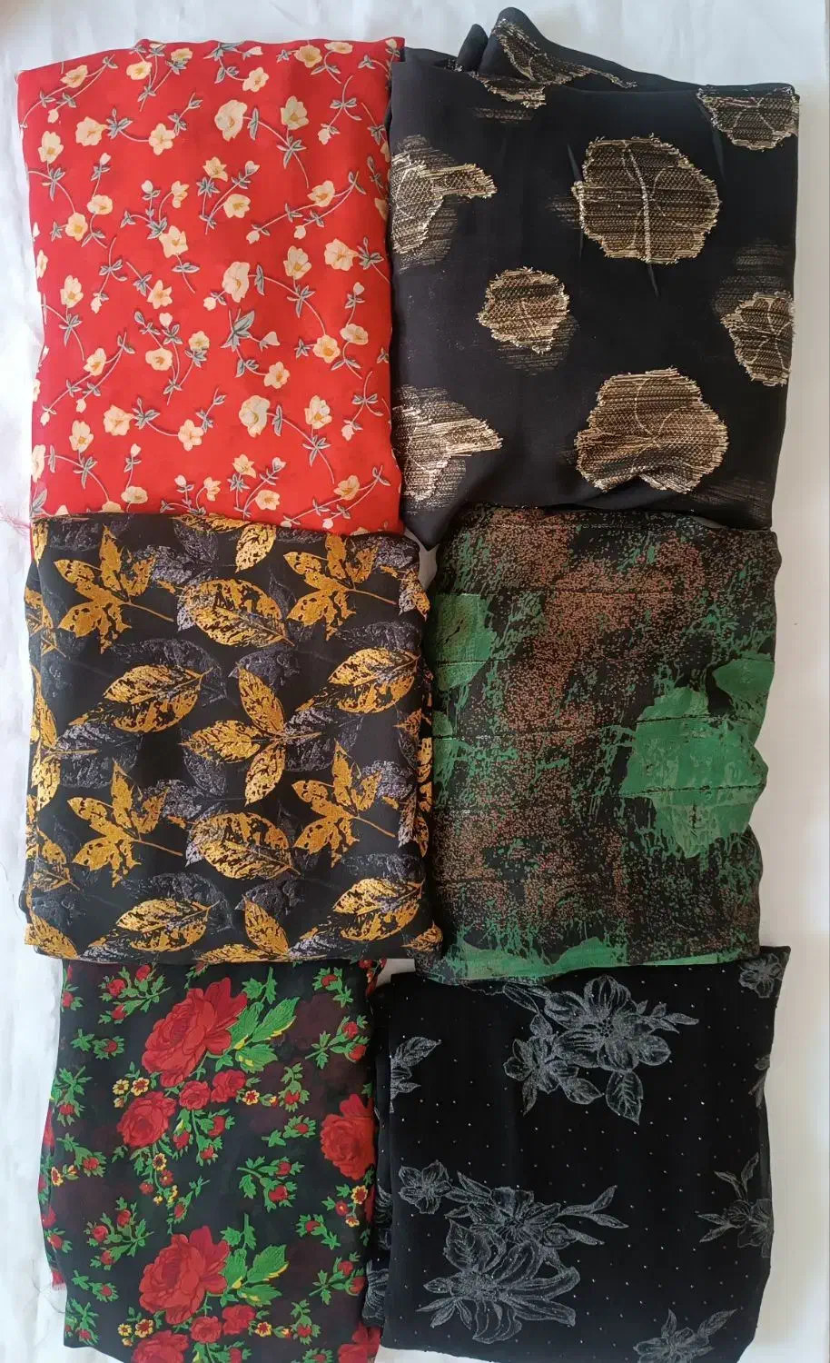 پارچه قصری و کردی شال های زیبا|لباس|بوکان, |دیوار