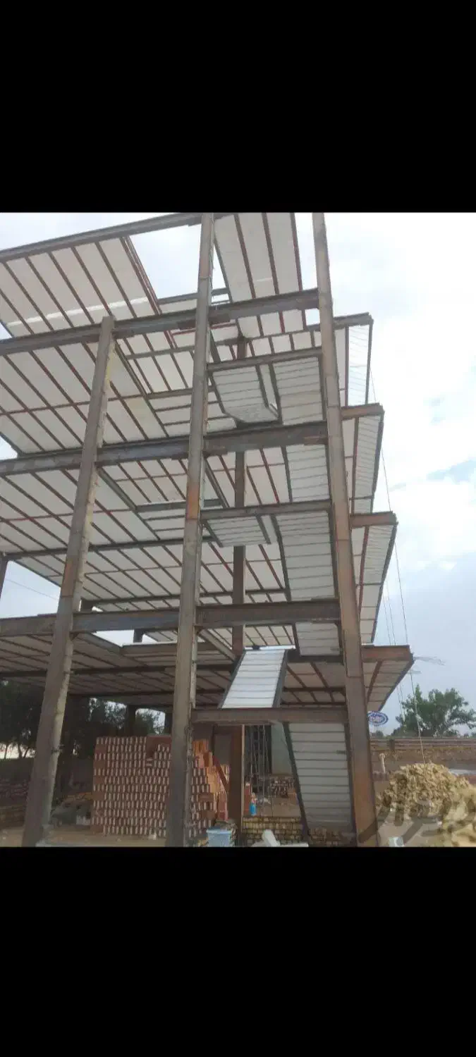 اجرا سقف تیرچه فلزی وبتونی وآلماتور|خدمات پیشه و مهارت|اراک, |دیوار