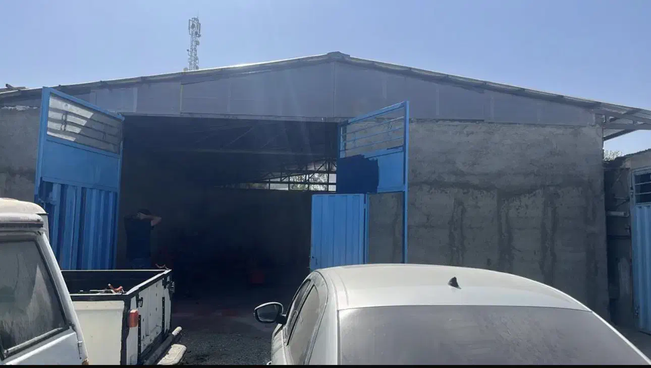 ۲۰۰متر سالن کارگاهی ۱۰۰متر محوطه شهریار باغستان|اجارهٔ دفتر صنعتی، کشاورزی، تجاری|باغستان, |دیوار