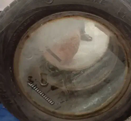 اکواریوم طرح لاستیک با دماسنج ، سنگ آکواریوم|ماهی|یزد, |دیوار