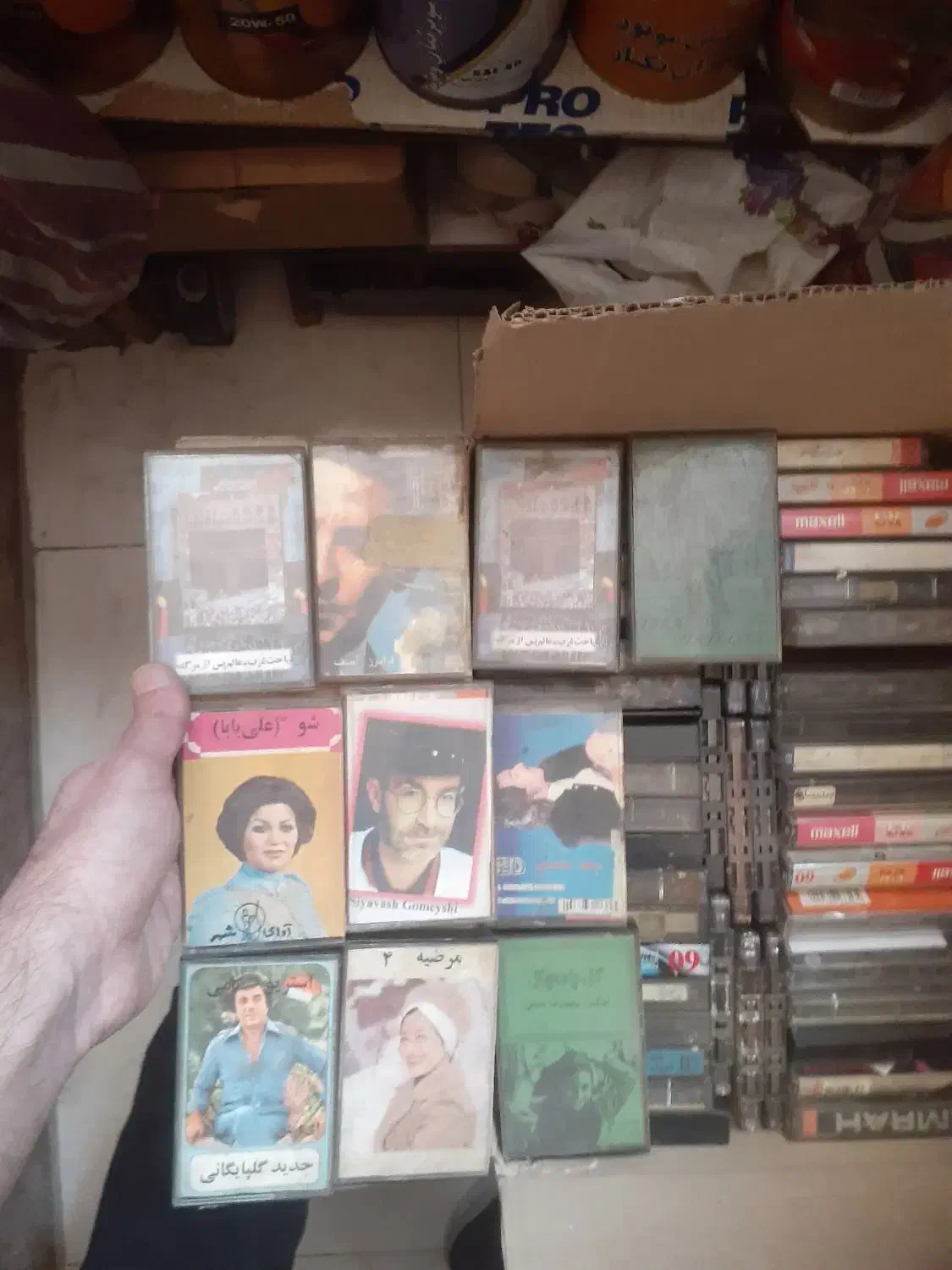 فروش نوار کاست و سی دی|فیلم و موسیقی|تهران, شمشیری|دیوار