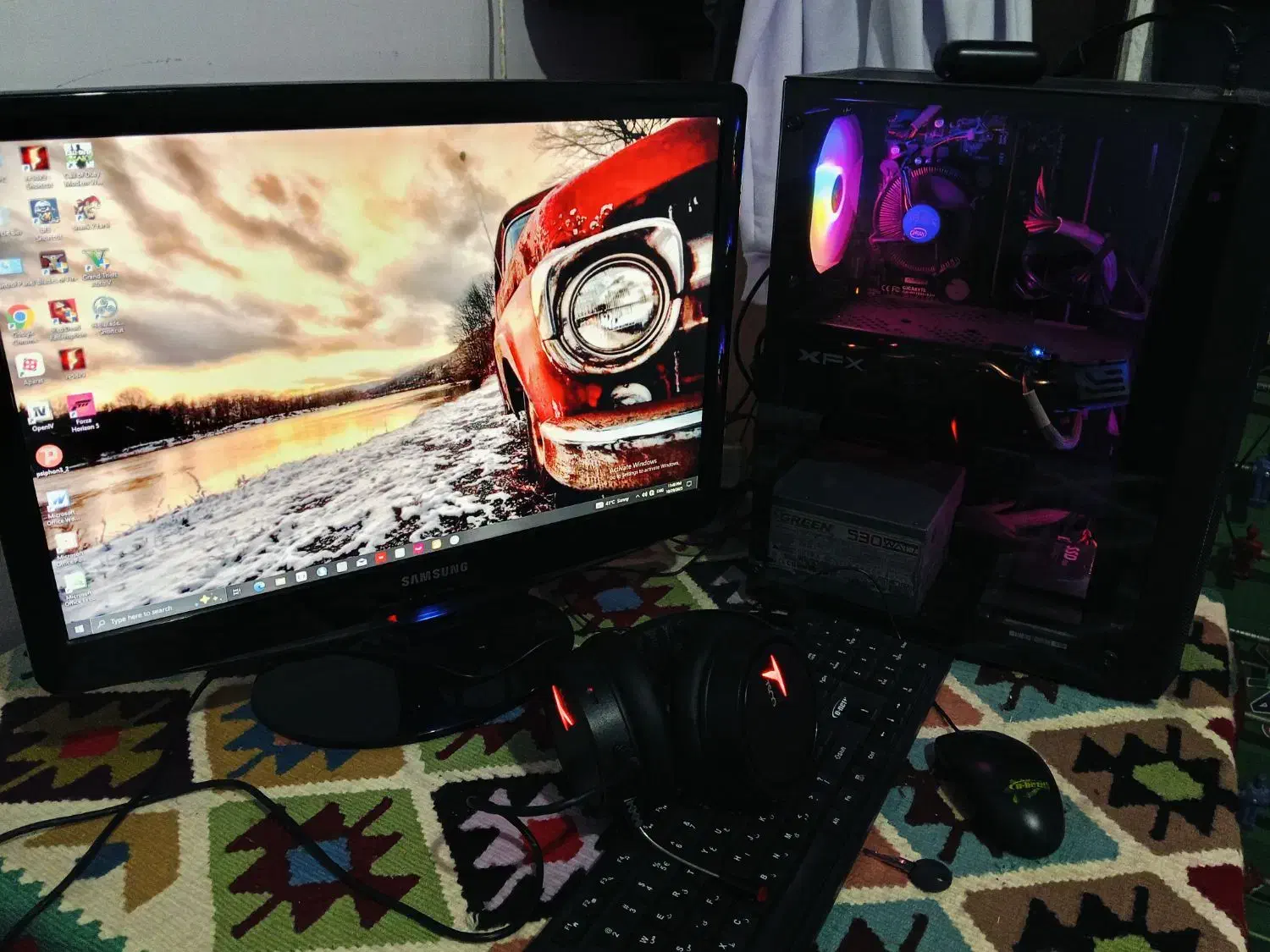 کامپیوتر گیمینگ|رایانه رومیزی|کارون, |دیوار