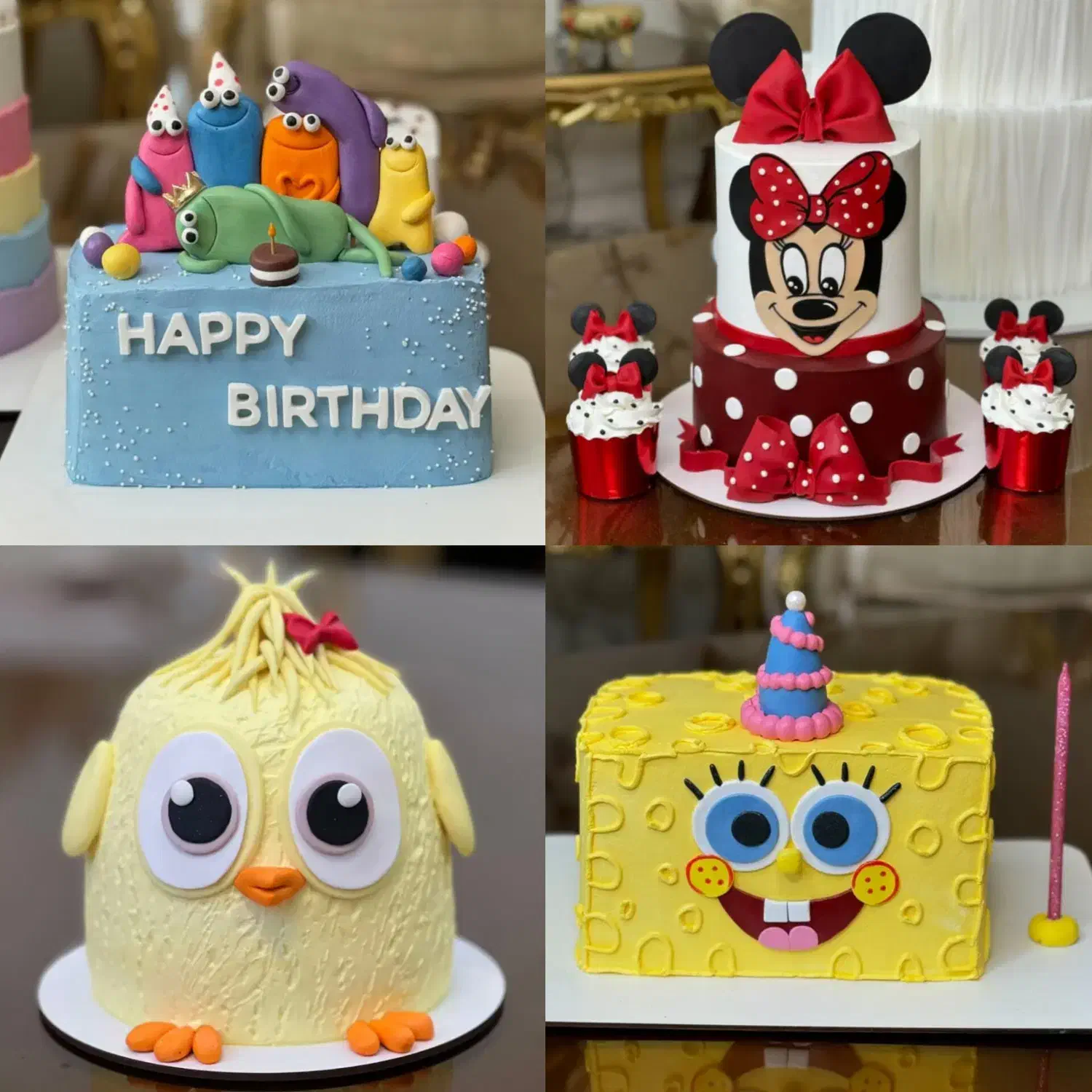 کیک های تولد و ژله خانگی (خامه ای و فوندانت)|خدمات پذیرایی، مراسم|رشت, یخسازی|دیوار