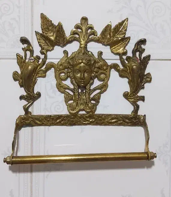 جا حوله ای برنزی|لوازم حمام|بروجرد, |دیوار