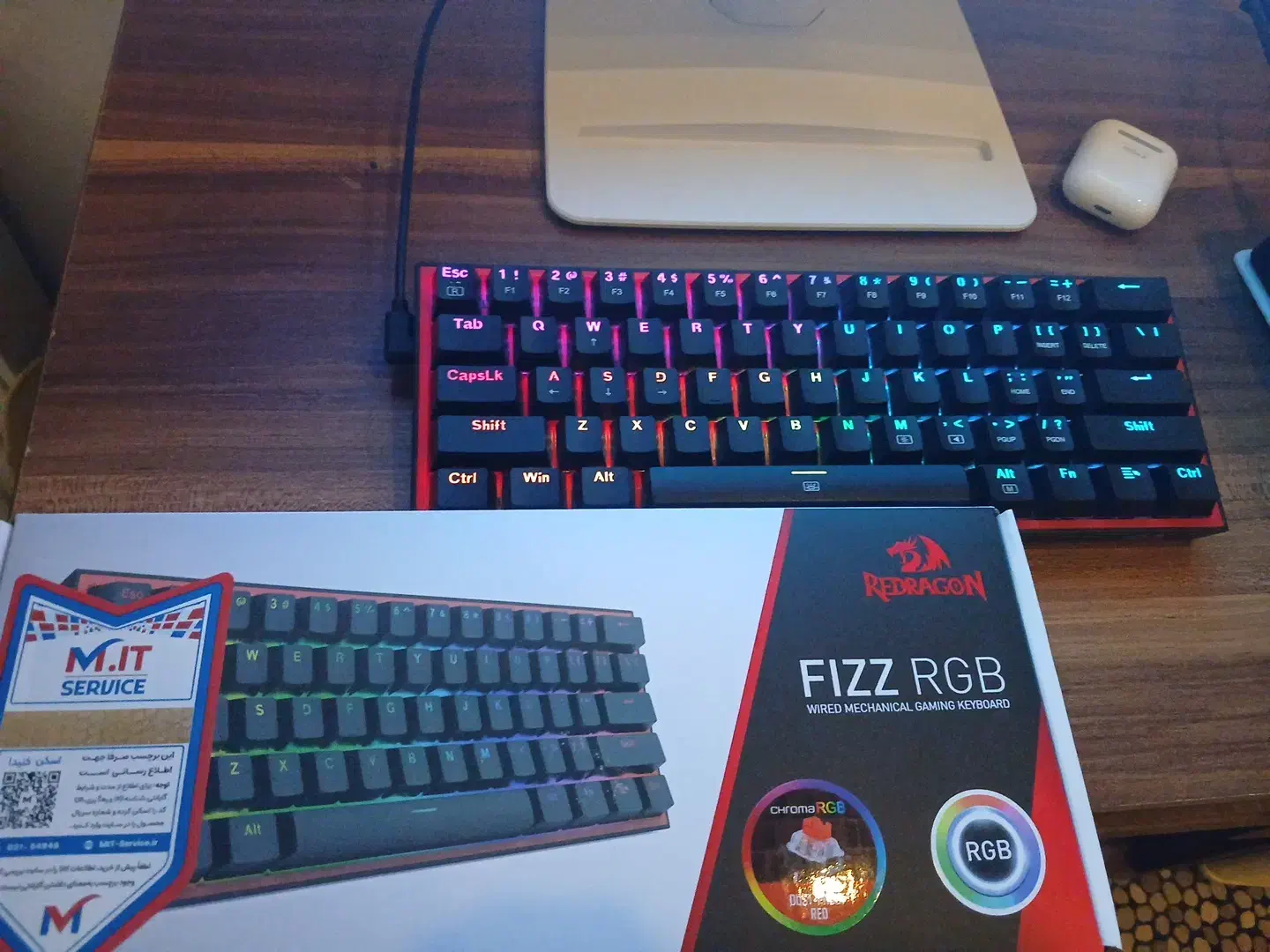 کیبورد ردراگون k617|قطعات و لوازم جانبی رایانه|رشت, شهریاران|دیوار