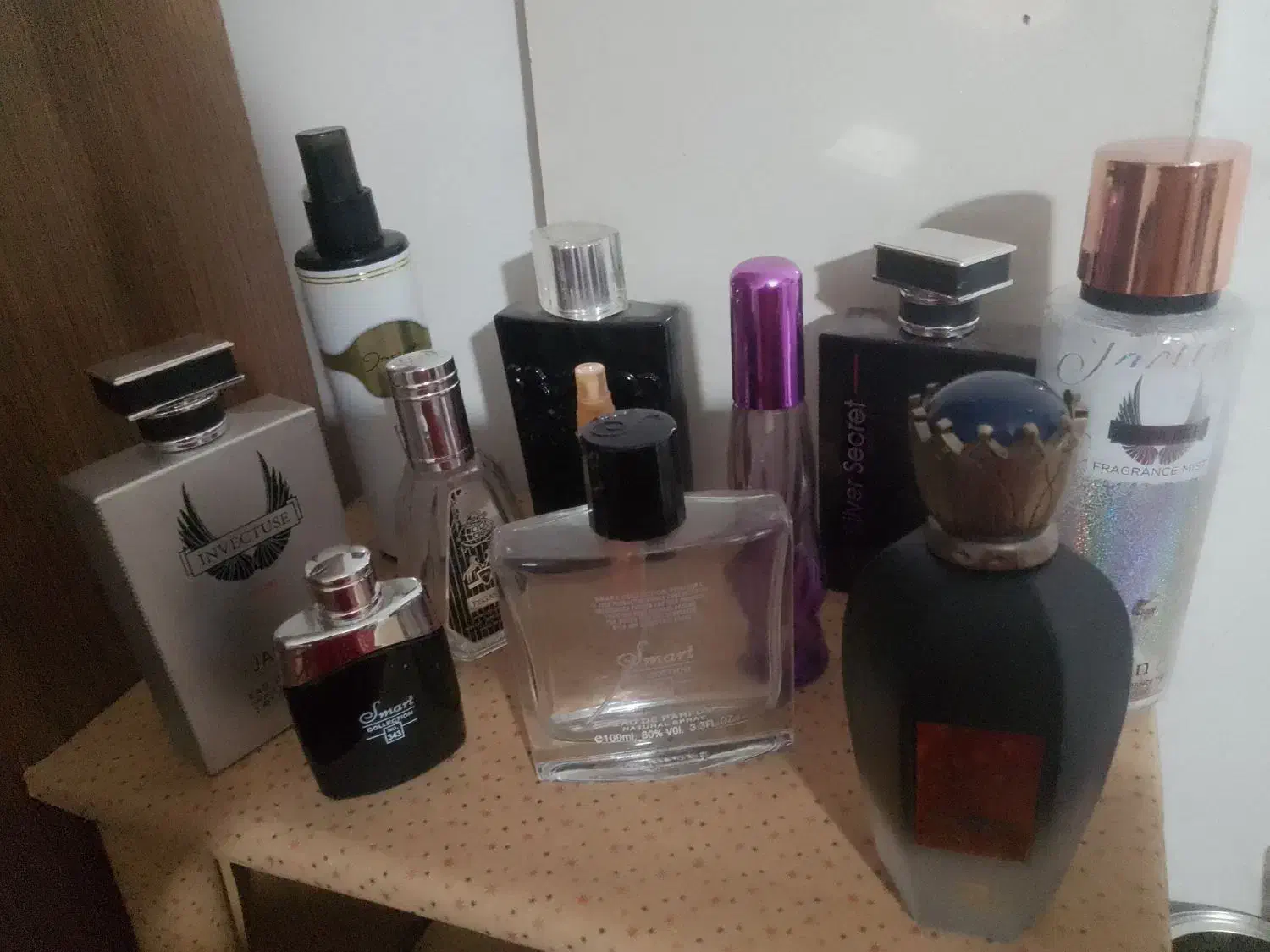 شیشه عطر خالی با کارتون|آرایشی، بهداشتی، درمانی|قم, علی آباد سعدگان|دیوار