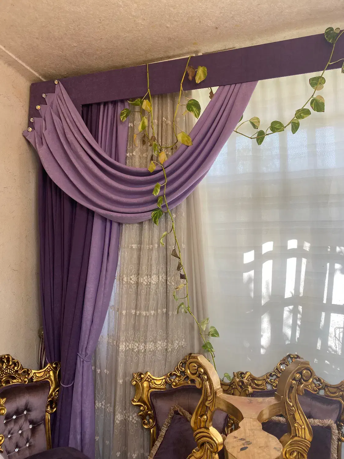 پرده سالنی|پرده، رانر، رومیزی|شیراز, بعثت|دیوار