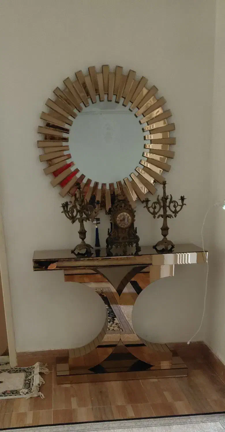 آینه کنسول|بوفه، ویترین، کنسول|مسجد سلیمان, |دیوار