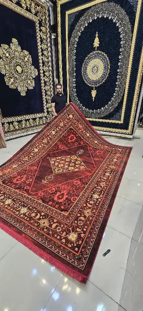 فرش لاله/با فرش نـو،رنگـی تـازه به زندگـی‌ات بـده/|فرش|هندیجان, |دیوار