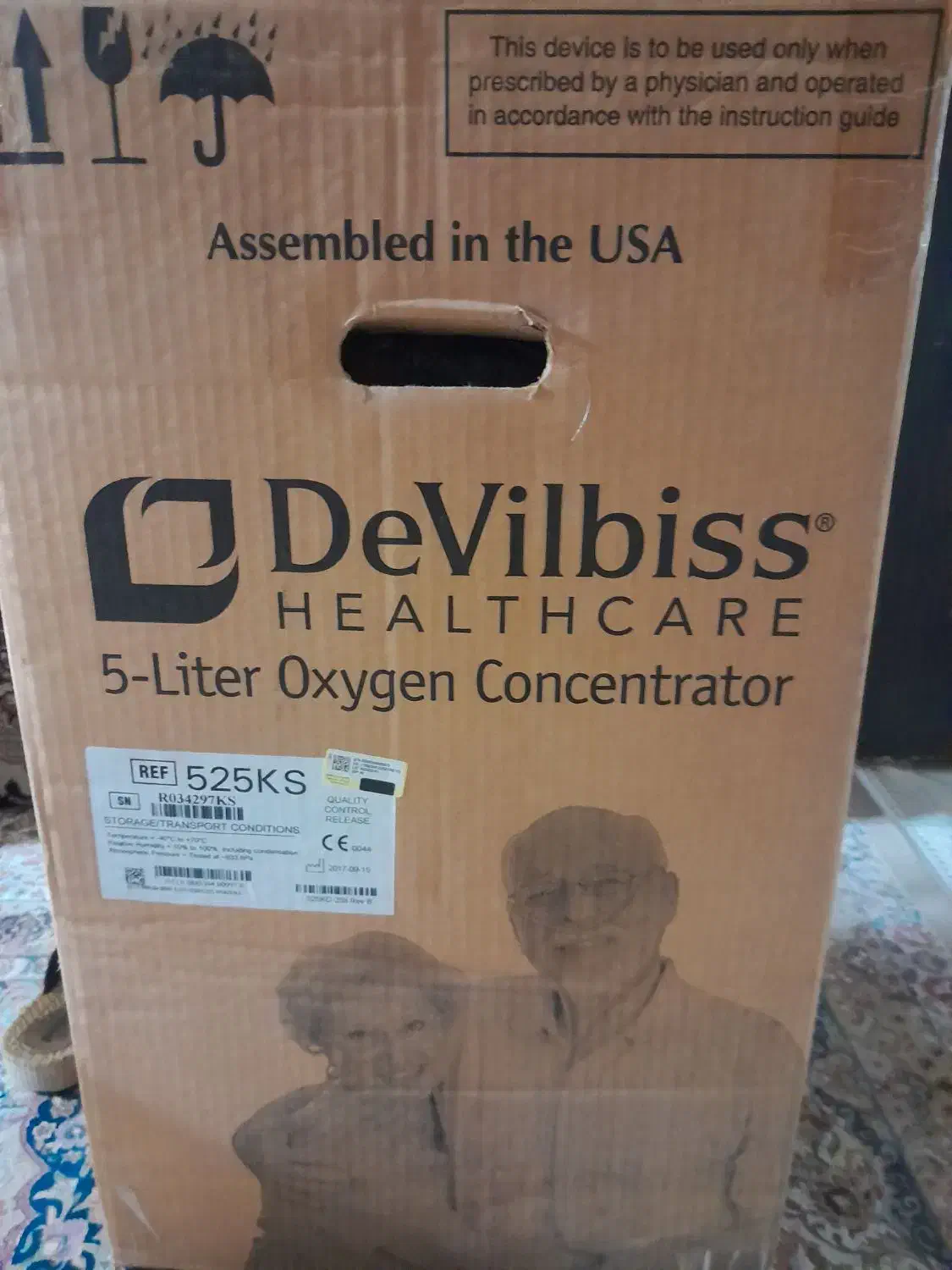 دستگاه اکسیژن امریکایی|پزشکی|اصفهان, لاله|دیوار