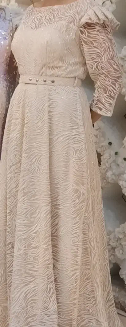 دو عدلباس مجلسی   بلند سایز ۴۴ زیبا و شیک|لباس|قم, نیروگاه|دیوار