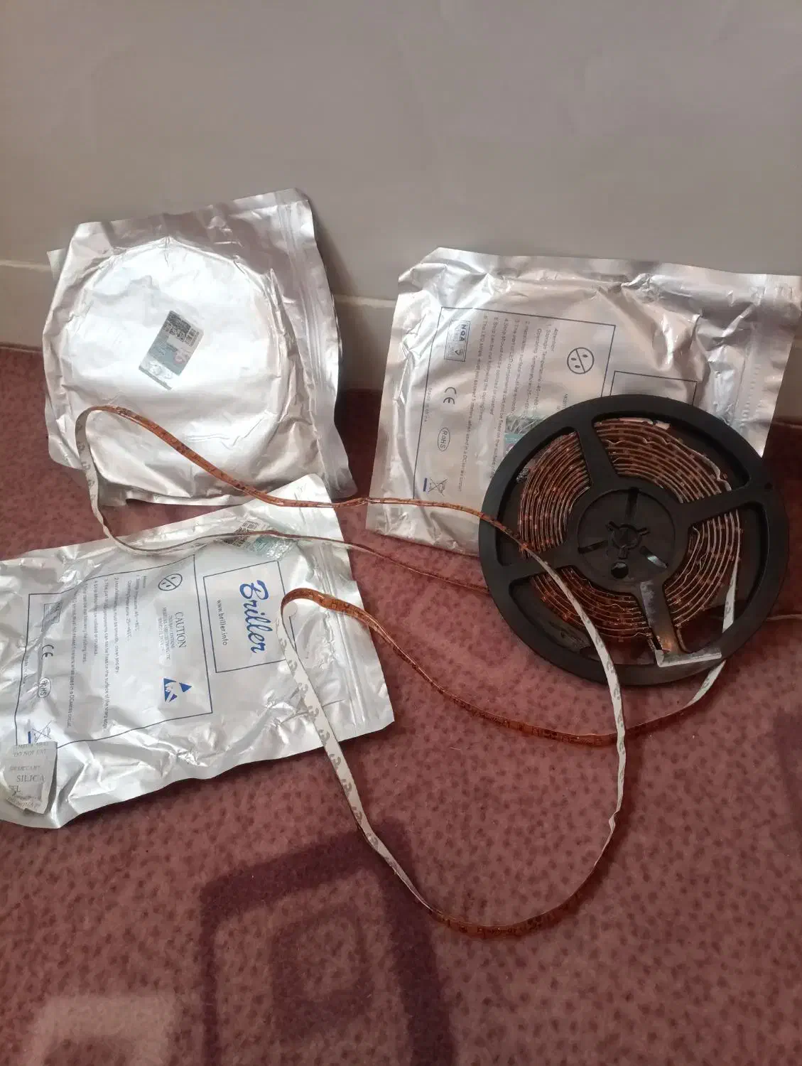 لامپ تزعیناتی ساختمان و یا ماشین|ریسه و چراغ تزئینی|اردبیل, |دیوار