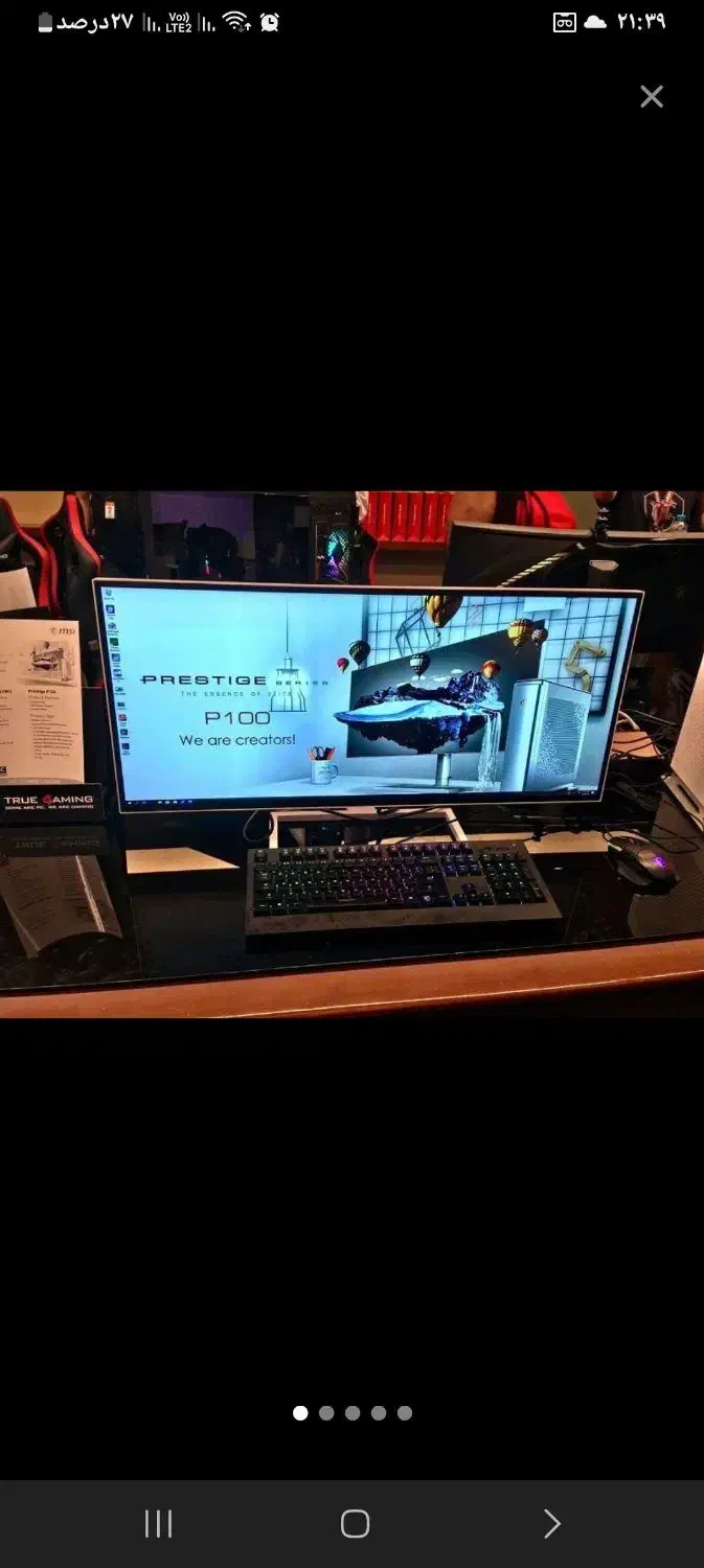 مانیتور 5k یعنی بالاتر از ۴k|قطعات و لوازم جانبی رایانه|قم, باجک دو|دیوار