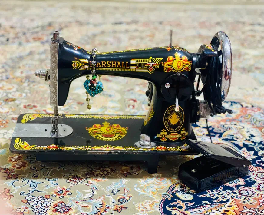 چرخ خیاطی زنانه قدیمی|چرخ خیاطی و ریسندگی|جوانرود, |دیوار