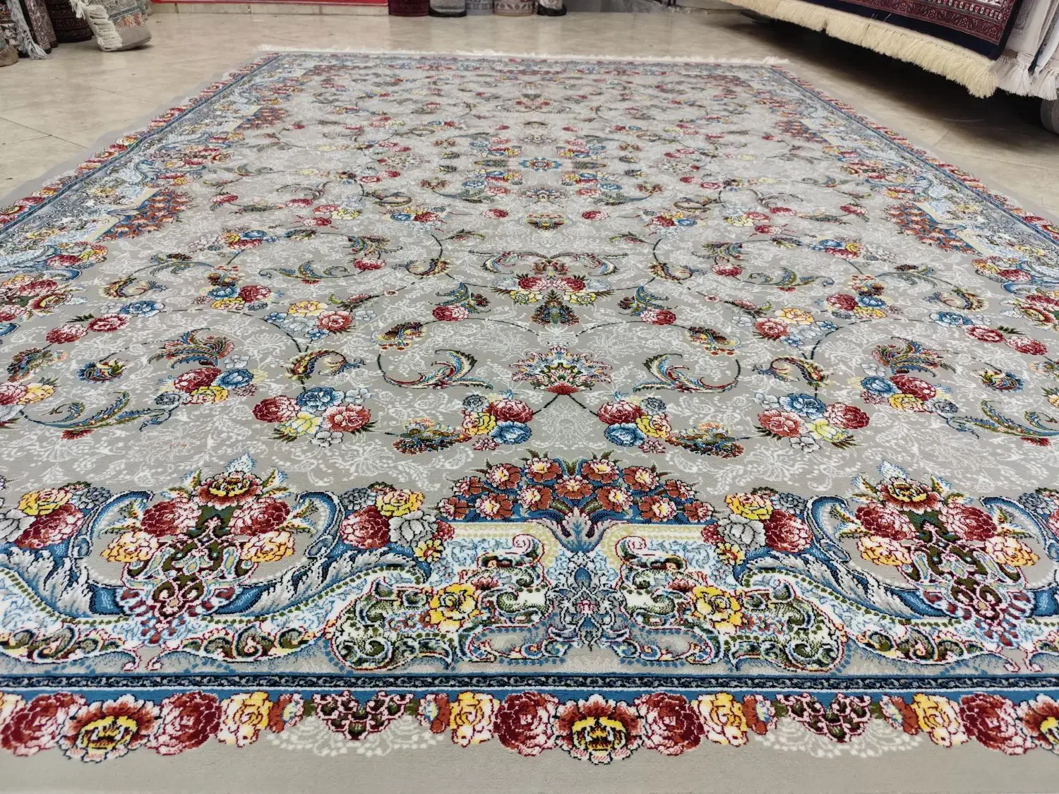 2تخته فرش 9متری 700شانه کارکرده در حد نو|فرش|زنجان, |دیوار