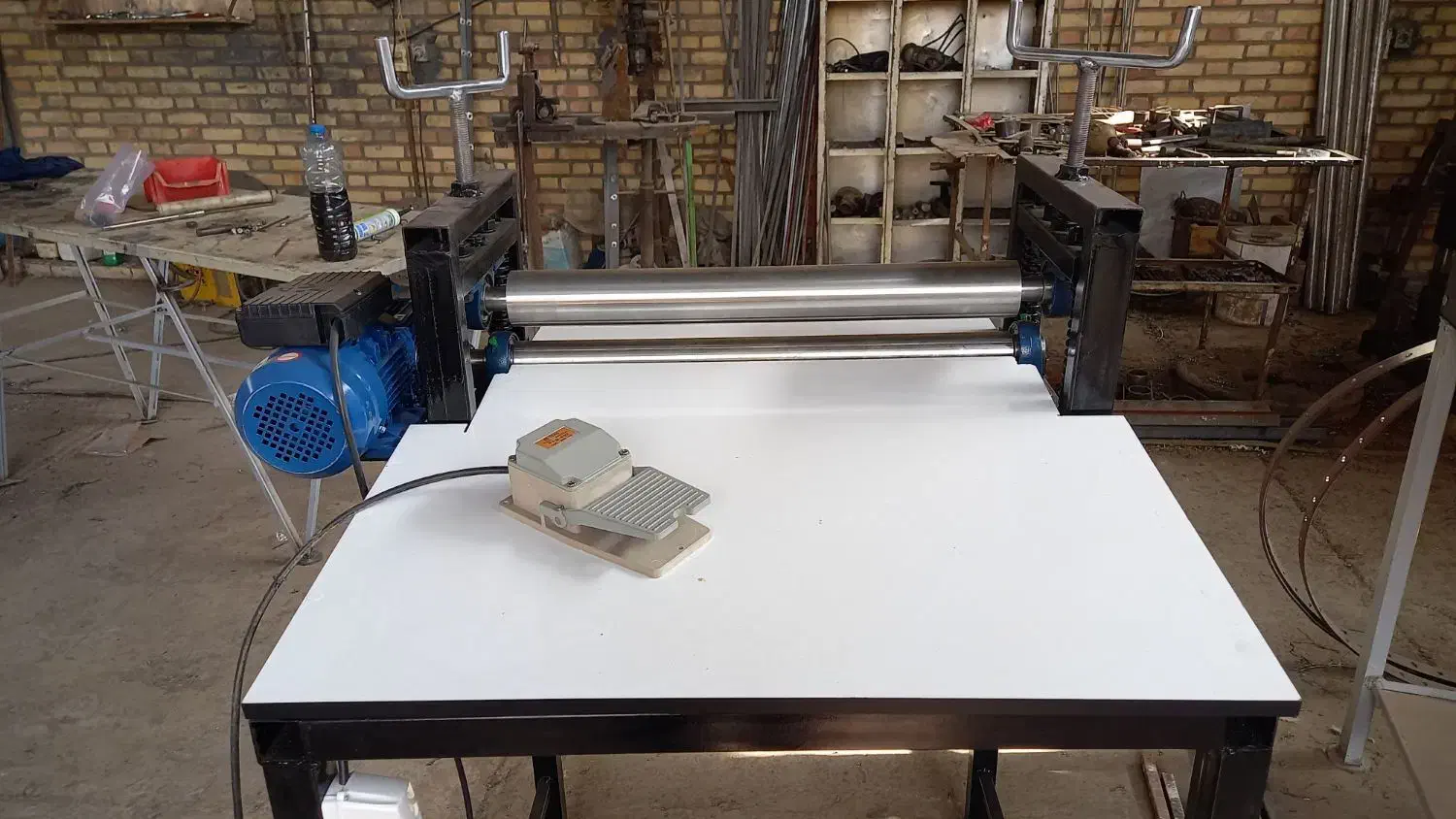 دستگاه نورد چرم|ماشینآلات صنعتی|مشهد, طرق|دیوار