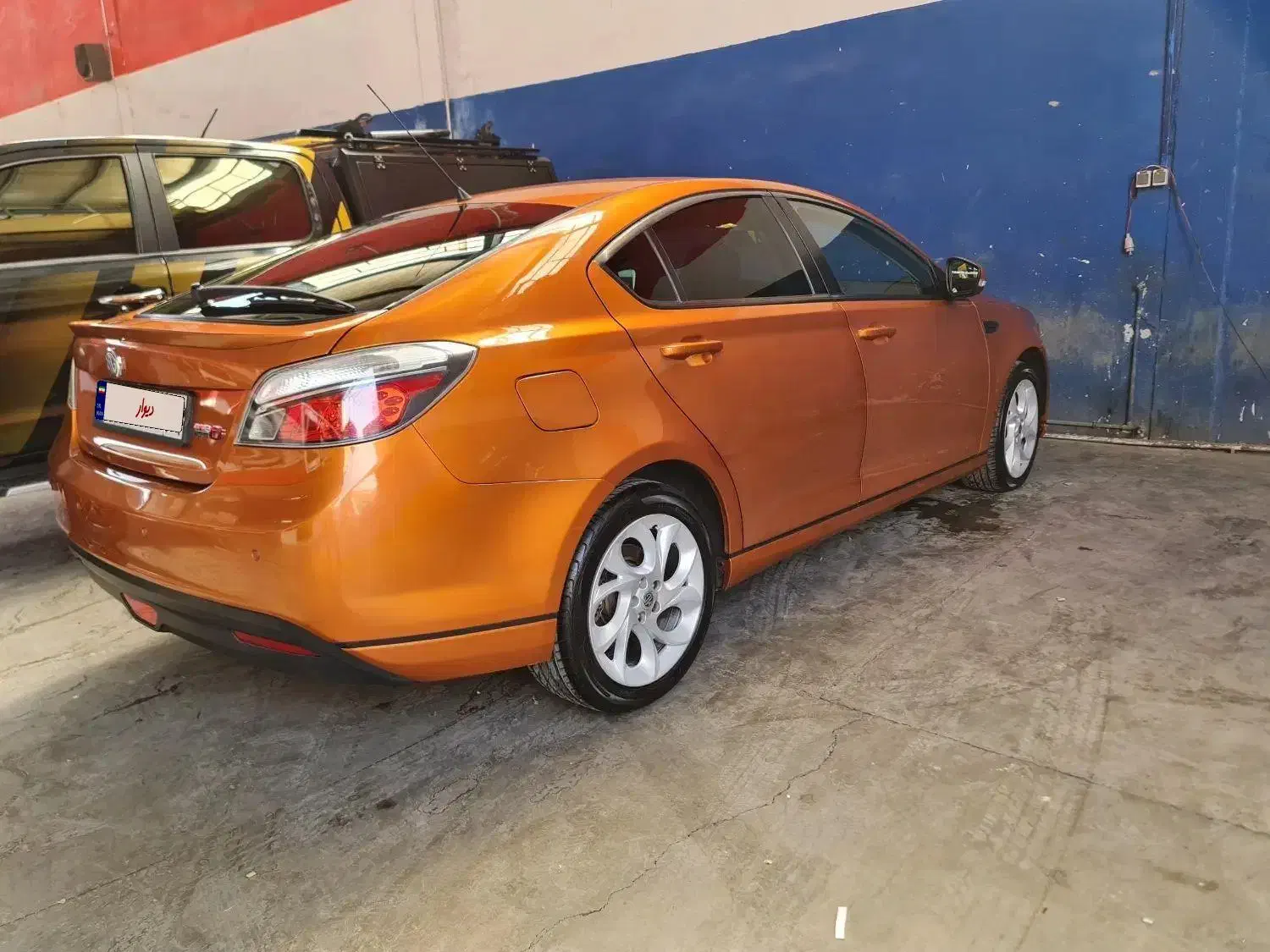 ام جی ۶ مدل ۲۰۱۲ ترخیص ۲۰۱۳ کم کارکرد|خودرو سواری و وانت|شاهین‌شهر, پاسداران|دیوار