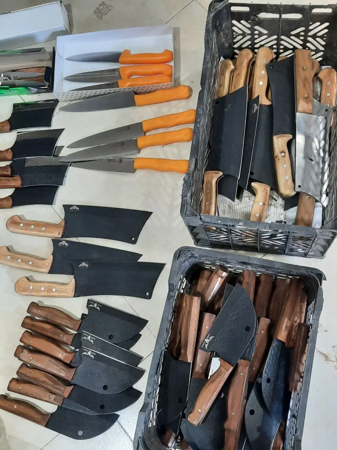 چاقو زنجان حیدری نوری سعید پرو|ظروف پختوپز|زنجان, |دیوار