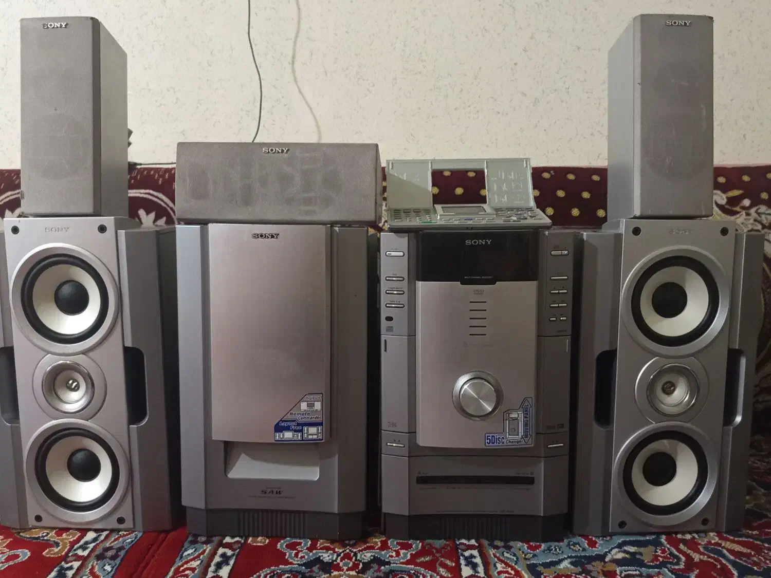 ضبط سونی مدل HCD FL5D.|سیستم صوتی خانگی|گرگان, |دیوار