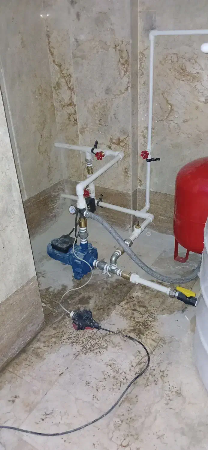 نصب پمپ،لوله کشی آب وفاضلاب،موتورخانه|خدمات پیشه و مهارت|تهران, جوادیه تهرانپارس|دیوار