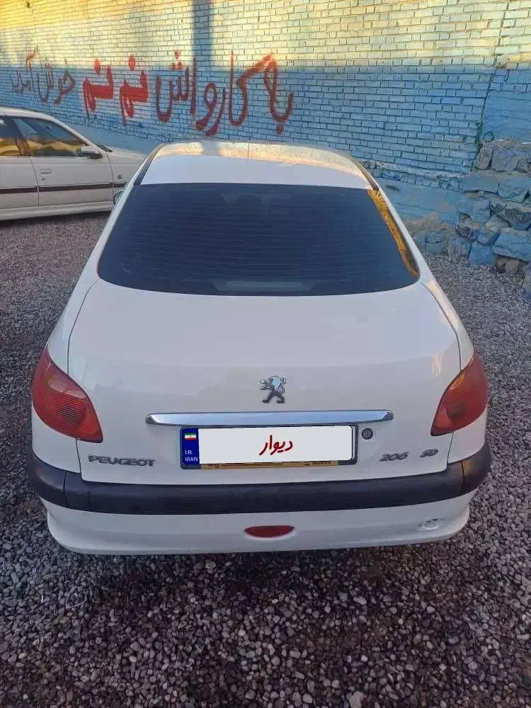 206 مدل 95|خودرو سواری و وانت|میانه, |دیوار