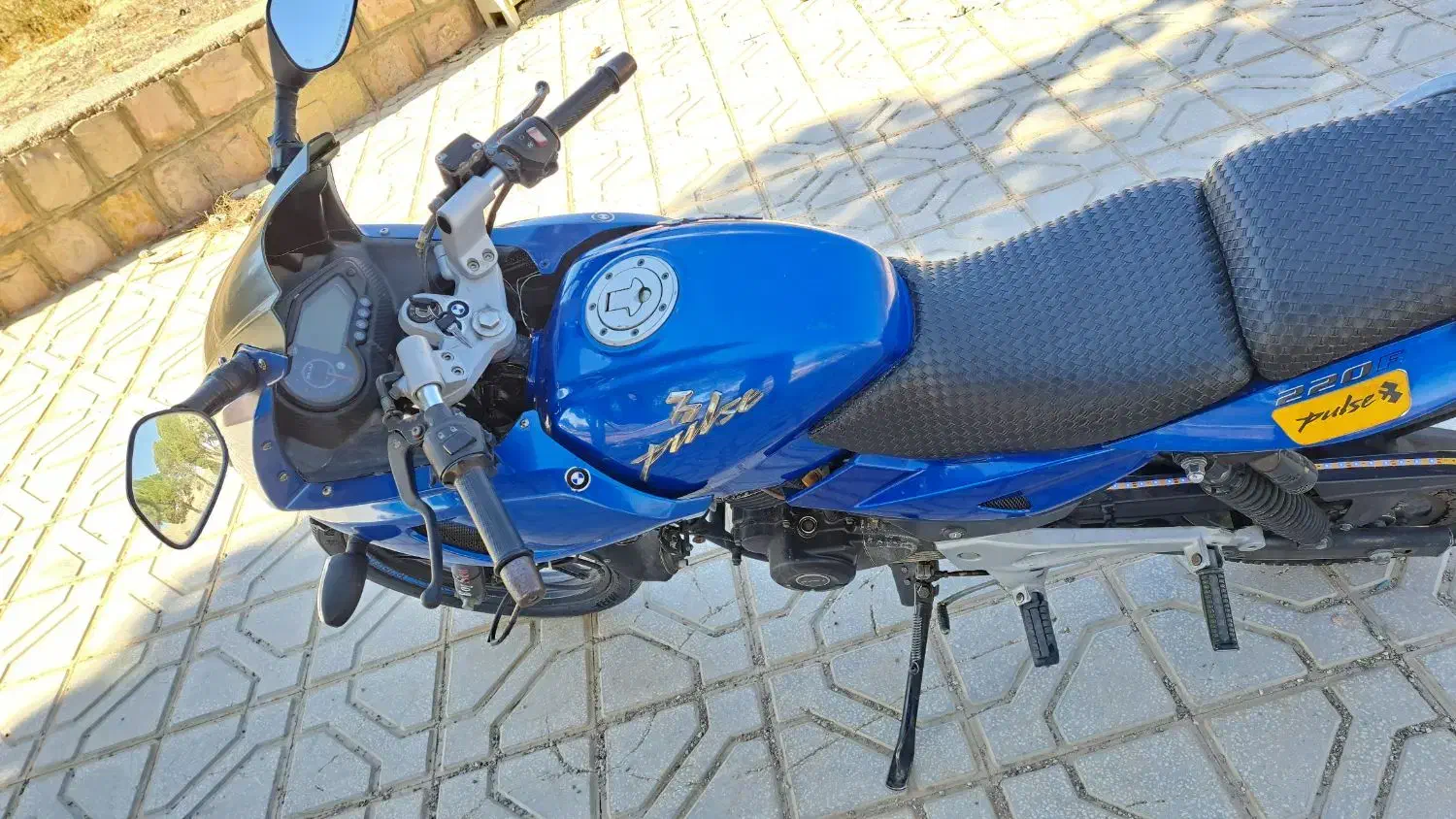 موتور پالس ۲۲۰ مدل ۹۱|موتورسیکلت|بجنورد, |دیوار