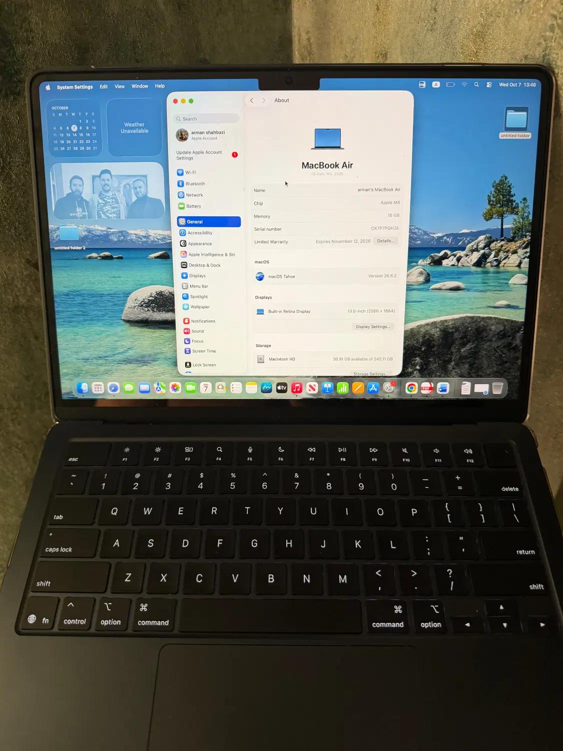 MacBook Air M4 2025|رایانه همراه|تهران, اکباتان|دیوار