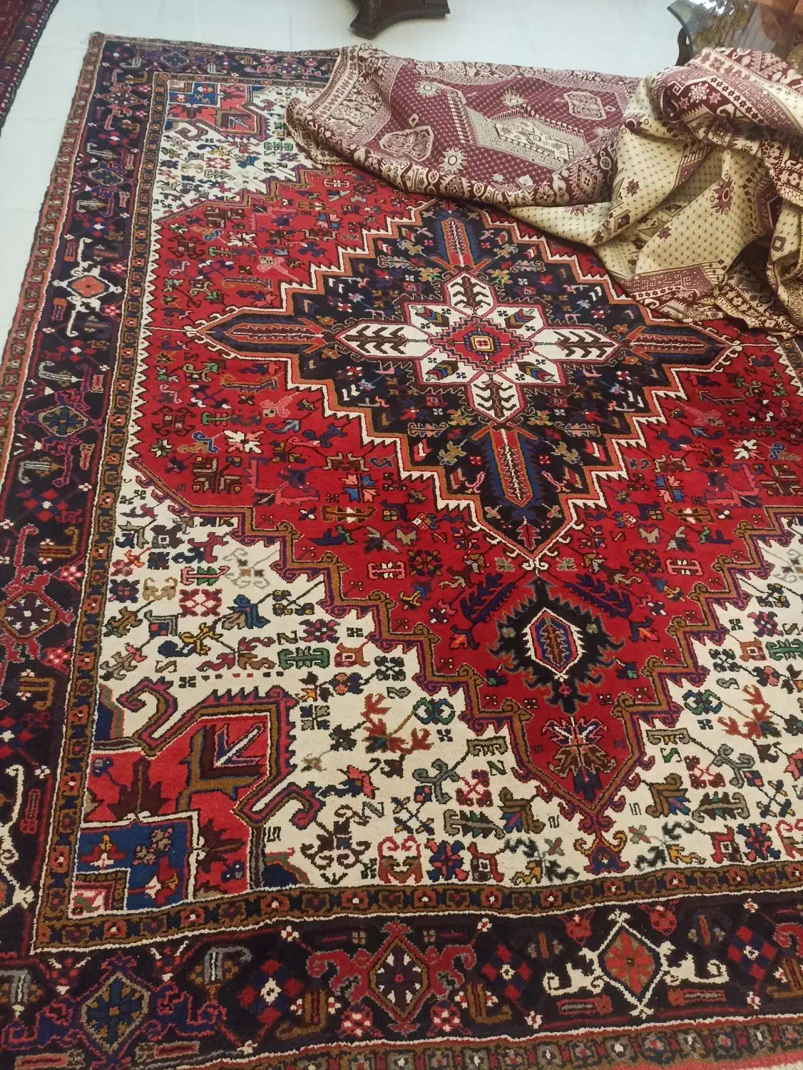 فرش دست باف هریس|فرش|تبریز, |دیوار