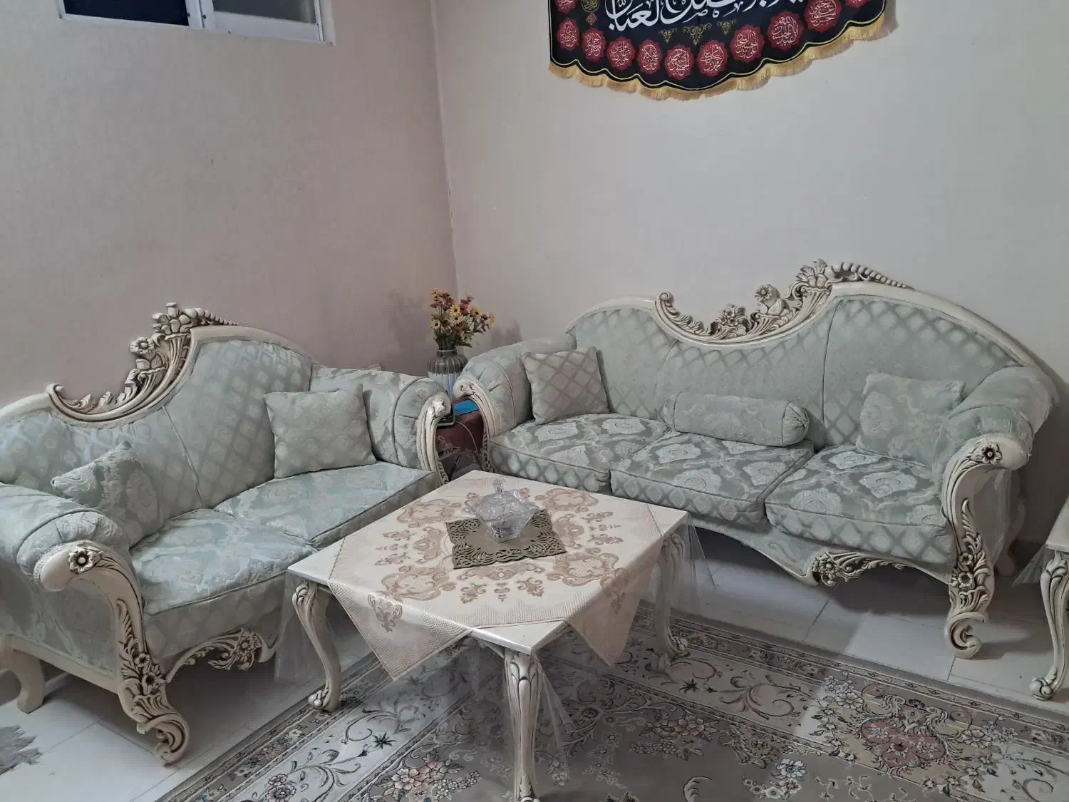 مبل نمایشگاهی تمیز|مبلمان خانگی و میز عسلی|ورامین, ورامین|دیوار