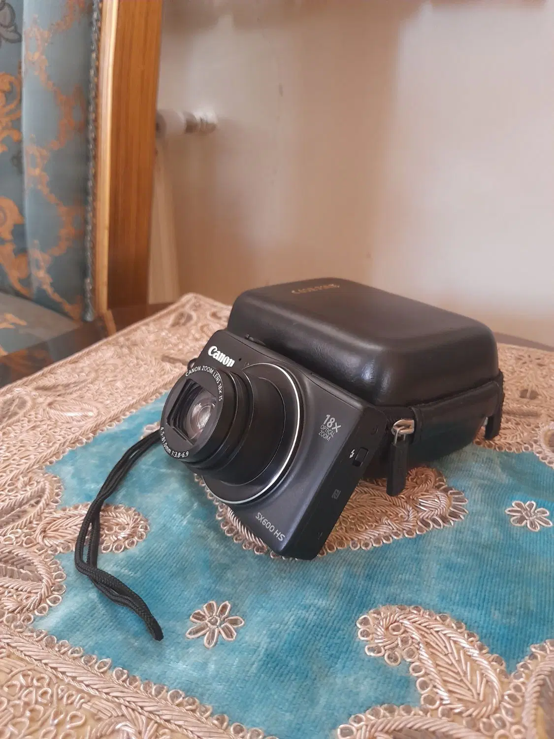 دوربینcanon powershotمدلSX600HSمشکی|دوربین عکاسی و فیلمبرداری|اصفهان, شیخ اشراق|دیوار