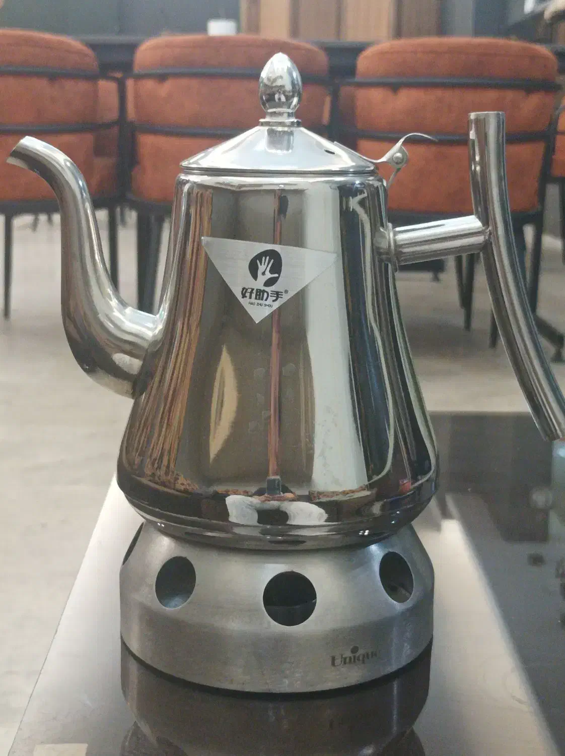 قوری عربی و وارمر استیل در حد نو|قوری، کتری، قهوه‌ساز دستی|زنجان, |دیوار