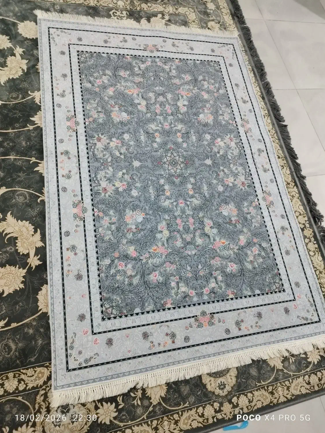 فرشینه|فرش|باغستان, |دیوار