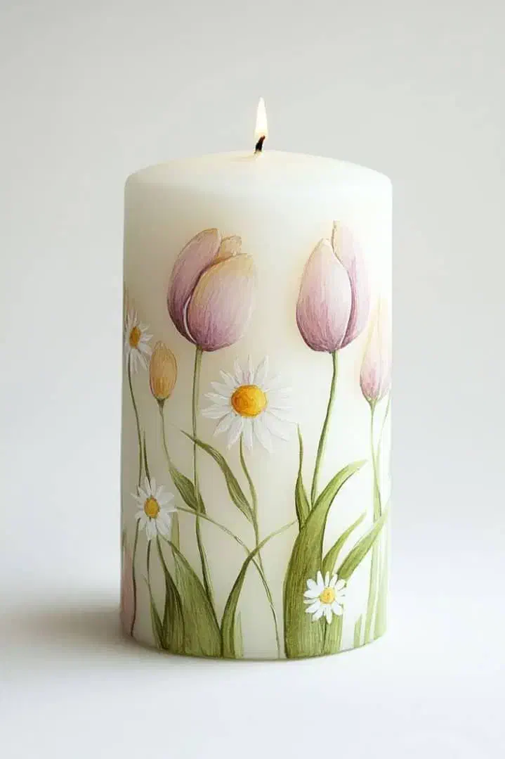 شمع تزئینی دست ساز|صنایع دستی و سایر لوازم تزئینی|یاسوج, |دیوار