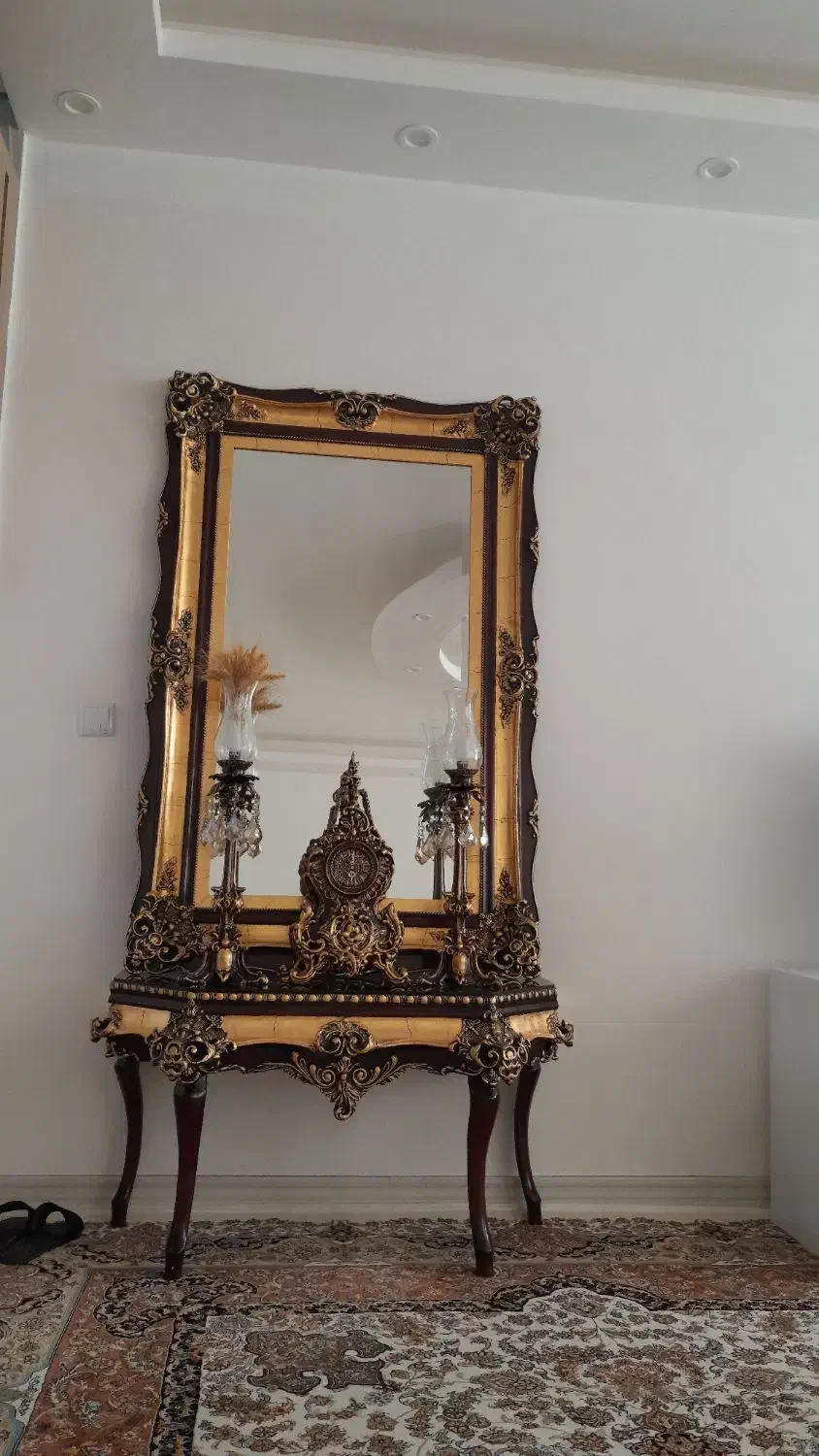 آینه و شمعدون|آینه|درگزین, |دیوار