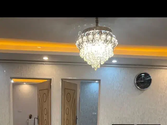فروش لوسر طلایی|لوستر و چراغ آویز|همدان, |دیوار