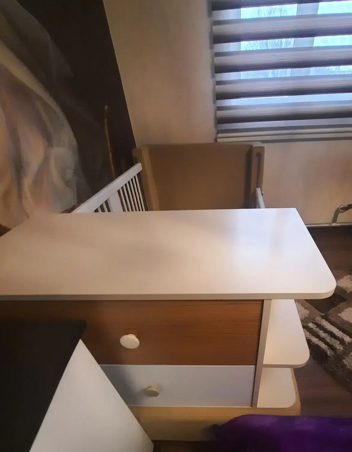 تخت خواب کودک در حد نو|تخت و صندلی بچه|ارومیه, |دیوار