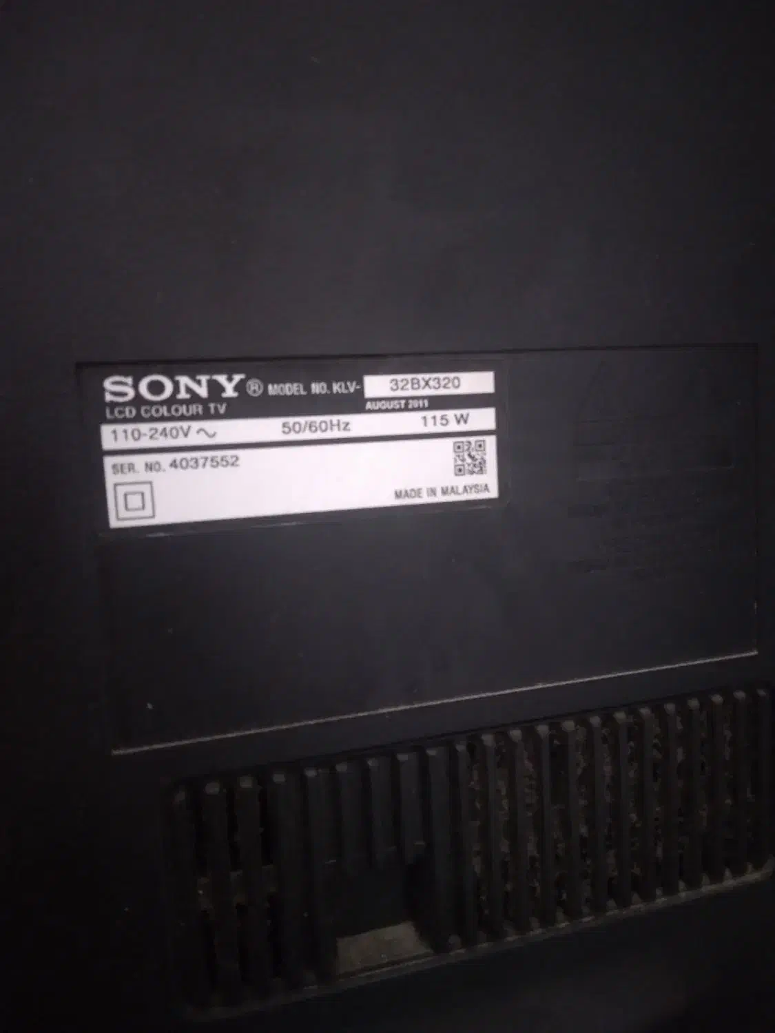 ال سی دی sony32اینچ|تلویزیون و پروژکتور|شاهین‌شهر, شهرک گلدیس|دیوار