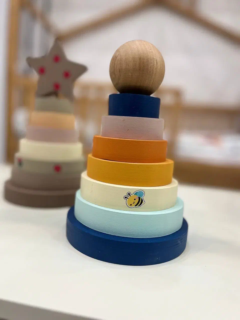 اکسسوری چوبی واسه سیسمونی|اسباب و اثاث بچه|چناران, |دیوار