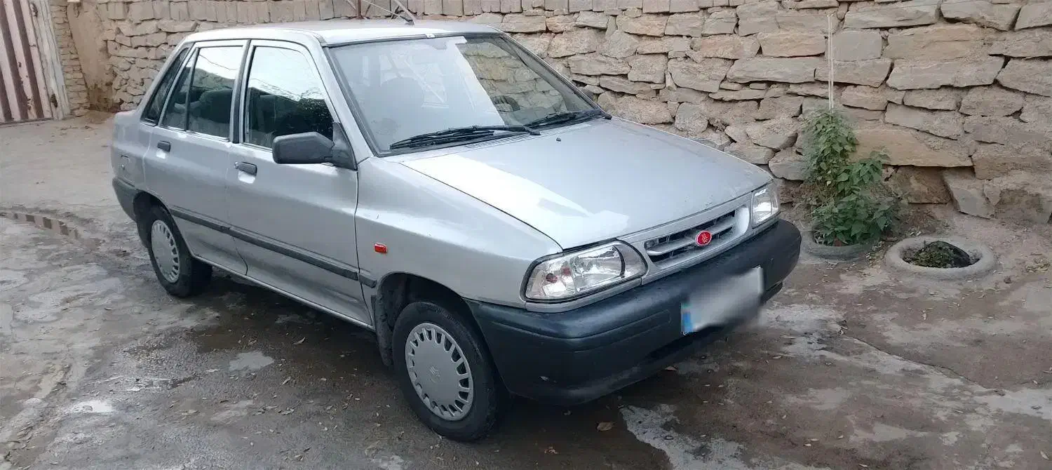 پراید نقره‌ای ۸۷ دوگانه کارخانه|خودرو سواری و وانت|تهران, شهرک فردوس (حسینی)|دیوار